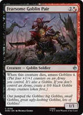 Magic: The Gathering - The Hobbit - Fearsome Goblin Pair - 156 - Uncommon - Foil