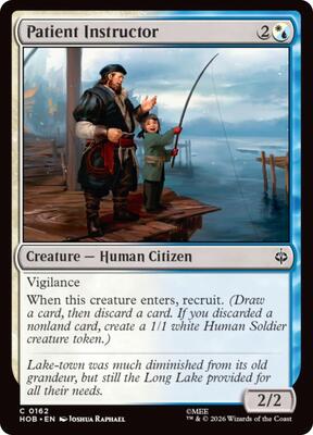 Magic: The Gathering - The Hobbit - Patient Instructor - Common - Normal