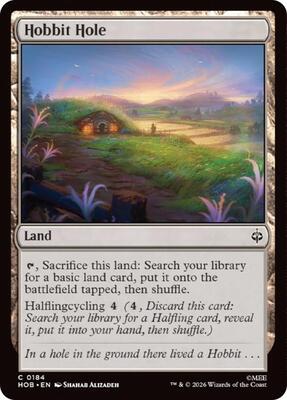 Magic: The Gathering - The Hobbit - Hobbit Hole - Common - Foil