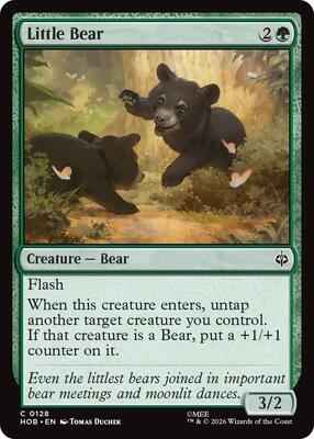 Magic: The Gathering - The Hobbit - Little Bear - 128 - Common - Foil