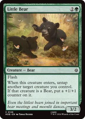 Magic: The Gathering - The Hobbit - Little Bear - Common - Foil