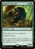 Magic: The Gathering - The Hobbit - Gigantic Big Bear - Rare - Normal