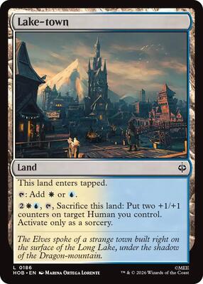 Magic: The Gathering - The Hobbit - Lake-town - Land - Normal