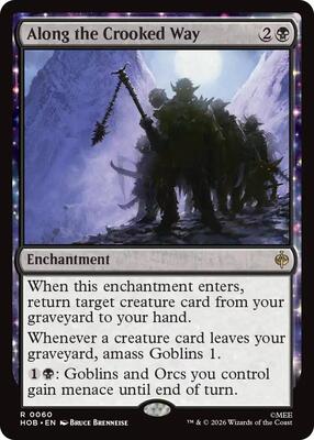 Magic: The Gathering - The Hobbit - Along the Crooked Way - Rare - Foil