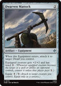 Magic: The Gathering - The Hobbit - Dwarven Mattock - Uncommon - Normal