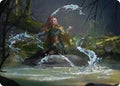 Magic: The Gathering - Art Series: The Hobbit - Mirkwood Meditator Art Card - Special - Normal