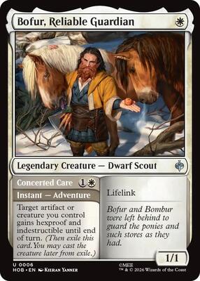Magic: The Gathering - The Hobbit - Bofur, Reliable Guardian - Uncommon - Normal