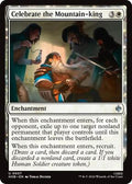 Magic: The Gathering - The Hobbit - Celebrate the Mountain-king - Uncommon - Normal