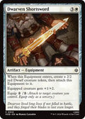 Magic: The Gathering - The Hobbit - Dwarven Shortsword - Common - Foil