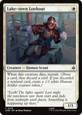 Magic: The Gathering - The Hobbit - Lake-town Lookout - Common - Normal