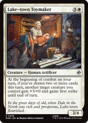 Magic: The Gathering - The Hobbit - Lake-town Toymaker - Uncommon - Foil