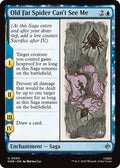 Magic: The Gathering - The Hobbit - Old Fat Spider Can't See Me - Uncommon - Foil