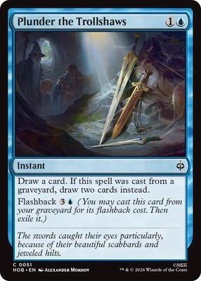 Magic: The Gathering - The Hobbit - Plunder the Trollshaws - Common - Foil