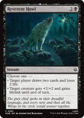 Magic: The Gathering - The Hobbit - Reverent Howl - Common - Normal