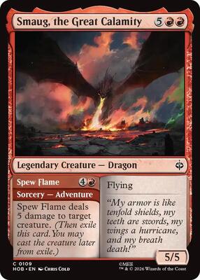 Magic: The Gathering - The Hobbit - Smaug, the Great Calamity - Common - Normal