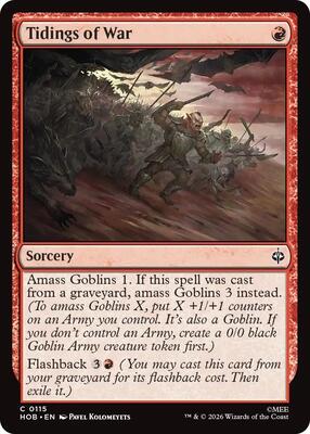 Magic: The Gathering - The Hobbit - Tidings of War - Common - Normal