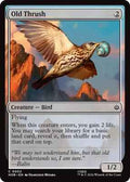 Magic: The Gathering - The Hobbit - Old Thrush - 2 - Common - Normal
