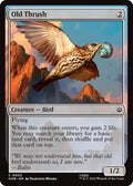 Magic: The Gathering - The Hobbit - Old Thrush - Common - Normal