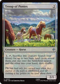 Magic: The Gathering - The Hobbit - Troop of Ponies - Uncommon - Foil