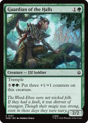 Magic: The Gathering - The Hobbit - Guardian of the Halls - Common - Normal