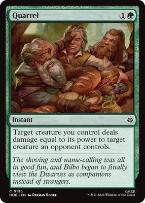 Magic: The Gathering - The Hobbit - Quarrel - Common - Foil
