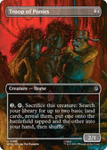 Magic: The Gathering - The Hobbit - Troop of Ponies (Borderless) - Uncommon - Normal