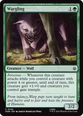 Magic: The Gathering - The Hobbit - Wargling - 140 - Common - Normal
