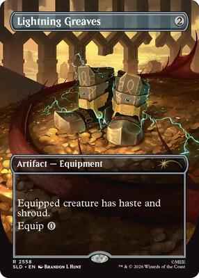 Magic: The Gathering - Secret Lair Drop Series - Lightning Greaves (2558) - Rare – 2558 - Foil