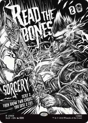 Magic: The Gathering - Secret Lair Drop Series - Read the Bones (2566) - Rare – 2566 - Foil