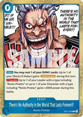One Piece Card Game - The World's Strongest Warriors - There's No Authority in the World That Lasts Forever!!! - Rare – OP17-055 - Foil