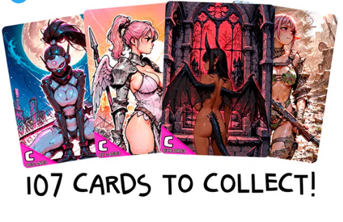Divine Phantasia Booster Pack | Waifu Hentai Trading Cards - Anime Card Craze