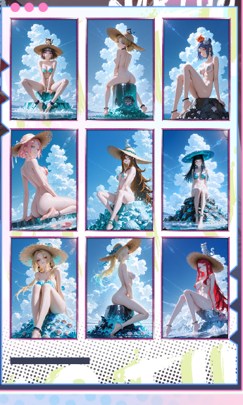 Naruto Watermelon Goddess Acrylic Volume 3 Waifu 18+ (1 Box)
