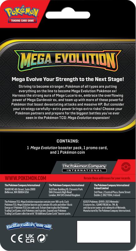 Pokemon - Mega Evolution - Base Set - Checklane Blister - Drifblim - Anime Card Craze