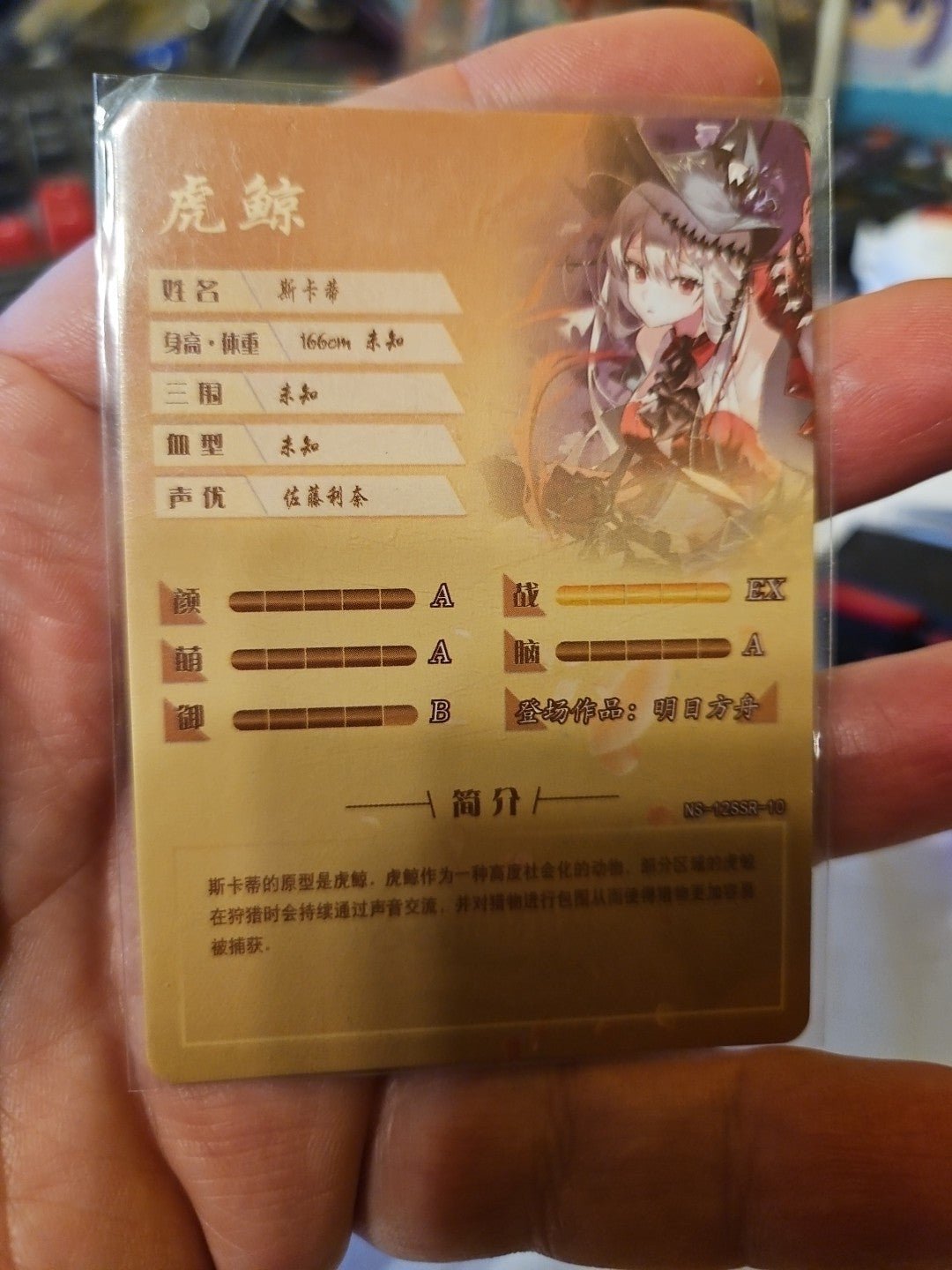 Goddess Story Skadi The Corrupting Heart Arknights SSR Card NS - 12SSR - 10 - Anime Card Craze