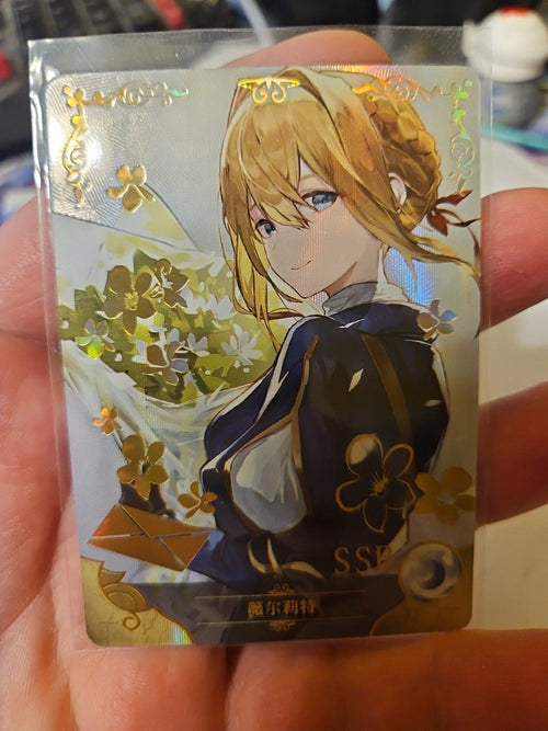 Goddess Story Violet Evergarden SSR Card NS-12SSR-01 - Anime Card Craze