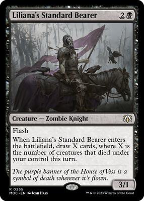 MG - March of the Machine - Liliana's Standard Bearer - Anime Card Craze