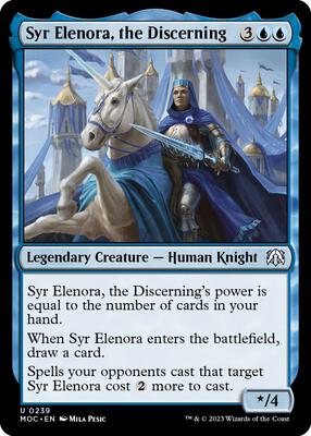 MG - March of the Machine - Syr Elenora, the Discerning - Anime Card Craze