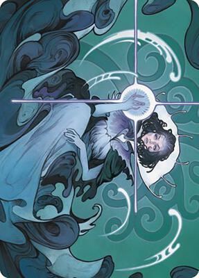 MTG - Art Series: Murders at Karlov Manor - Vannifar, Evolved Enigma Art Card - Anime Card Craze