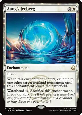 MTG - Avatar: The Last Airbender - Aang's Iceberg - Foil - Anime Card Craze