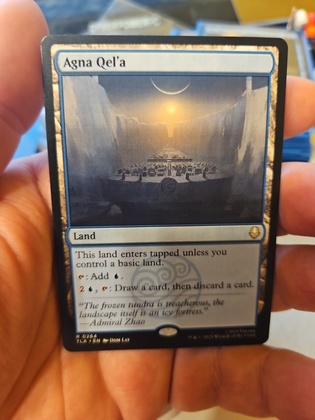 MTG - Avatar: The Last Airbender - Agna Qel'a - NM - NF - Anime Card Craze
