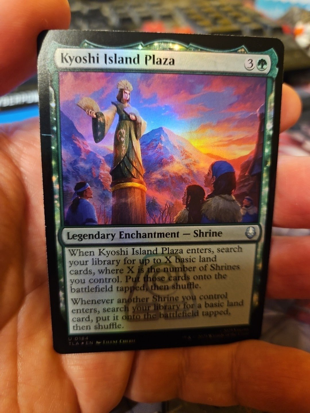 MTG - Avatar: The Last Airbender - Kyoshi Island Plaza - NM - Foil - Anime Card Craze