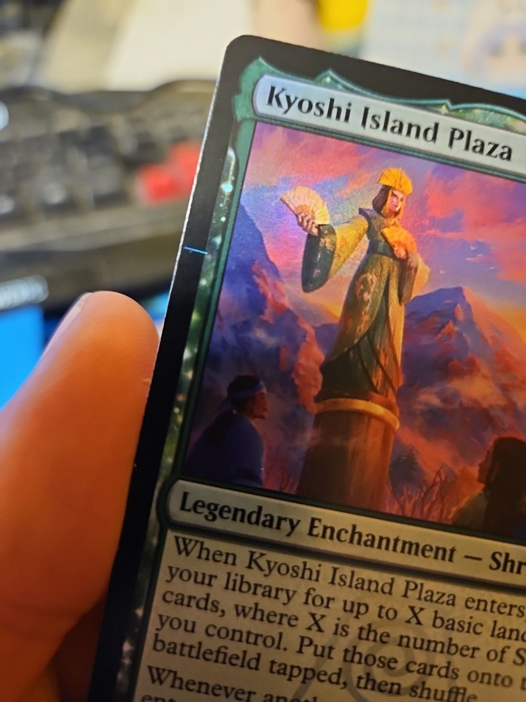 MTG - Avatar: The Last Airbender - Kyoshi Island Plaza - NM - Foil - Anime Card Craze