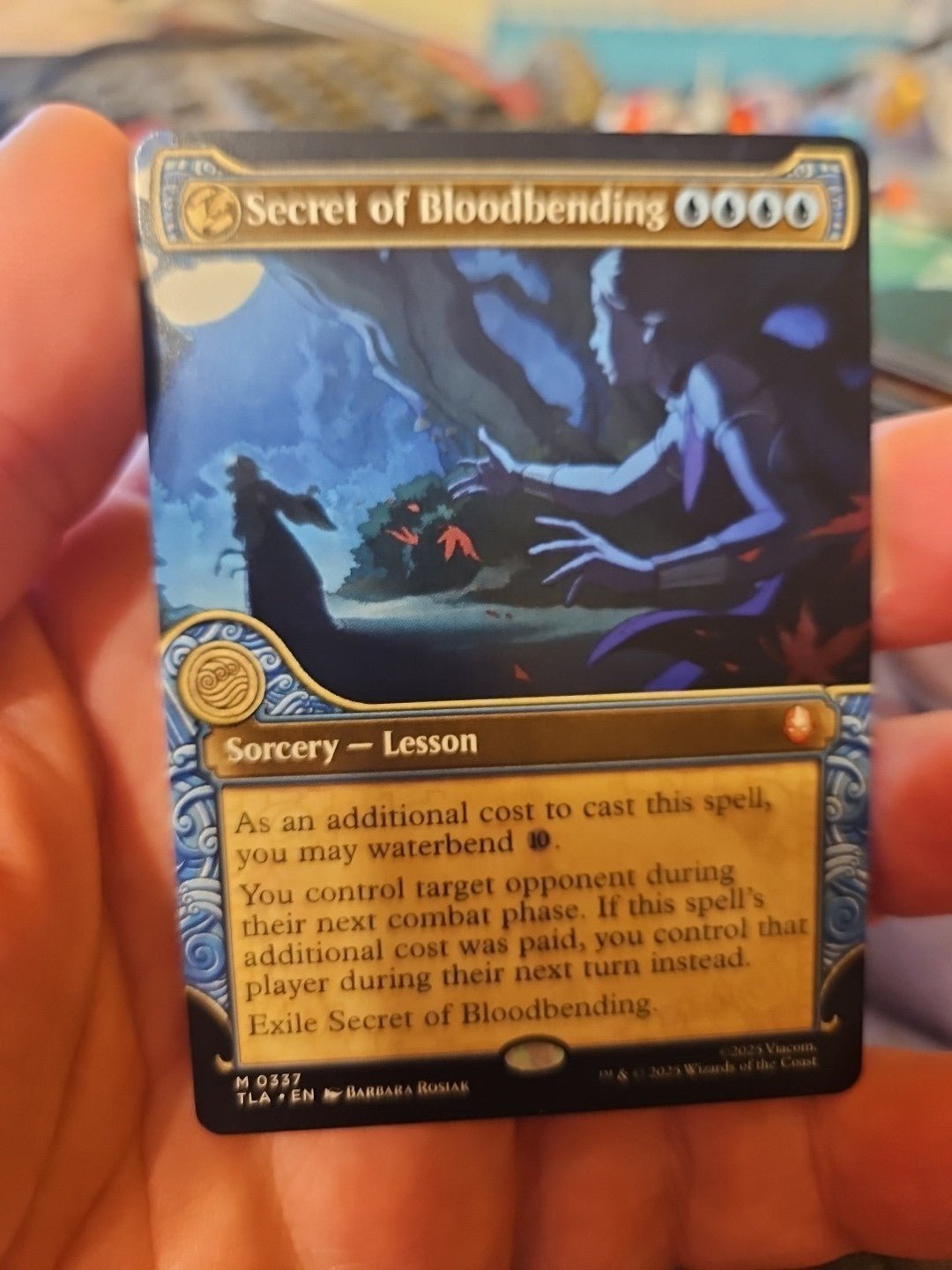 MTG - Avatar: The Last Airbender - Secret of Bloodbending - Showcase - NM - NF - Anime Card Craze