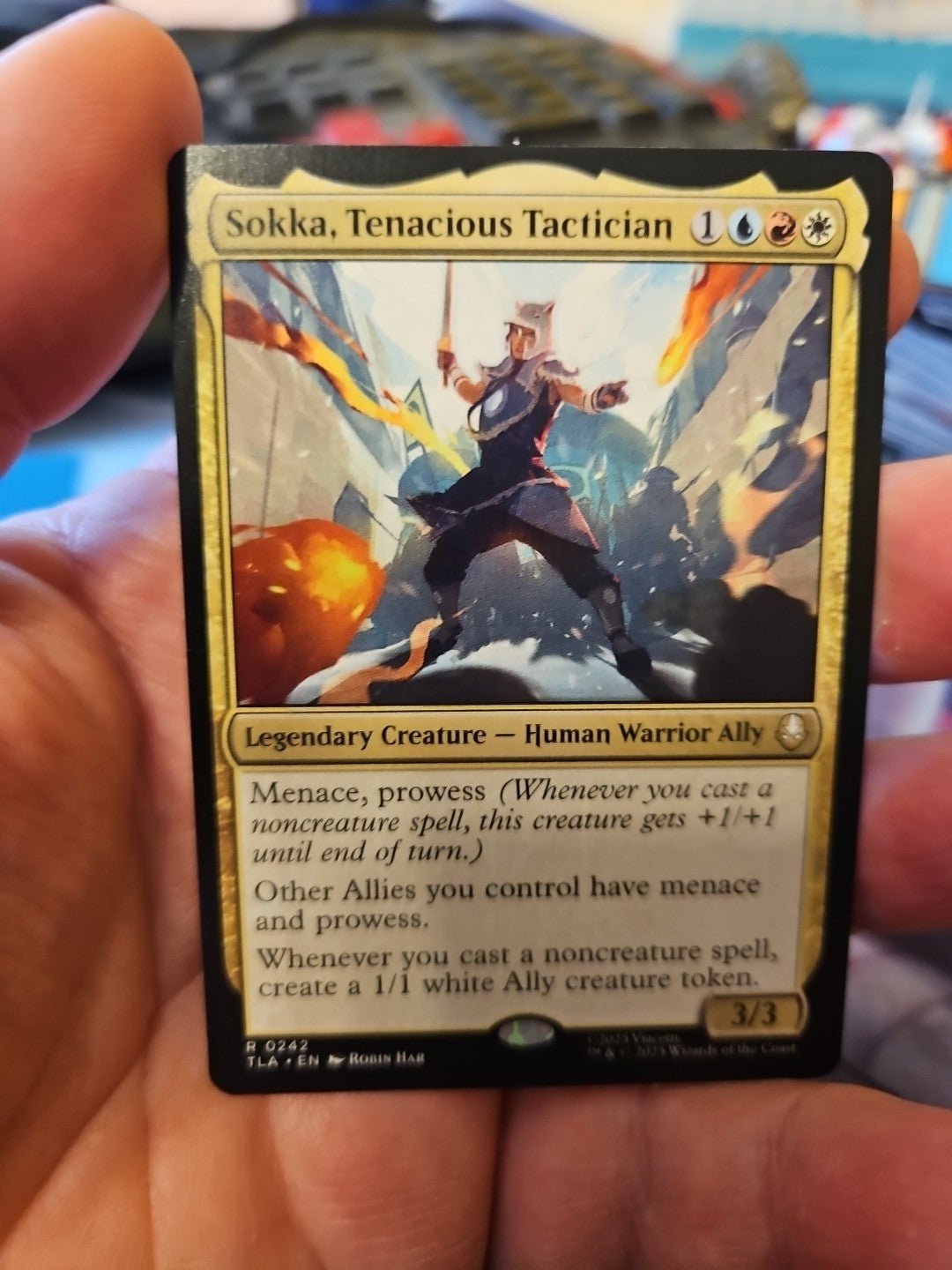 MTG - Avatar: The Last Airbender - Sokka, Tenacious Tactician - NM - NF - Anime Card Craze