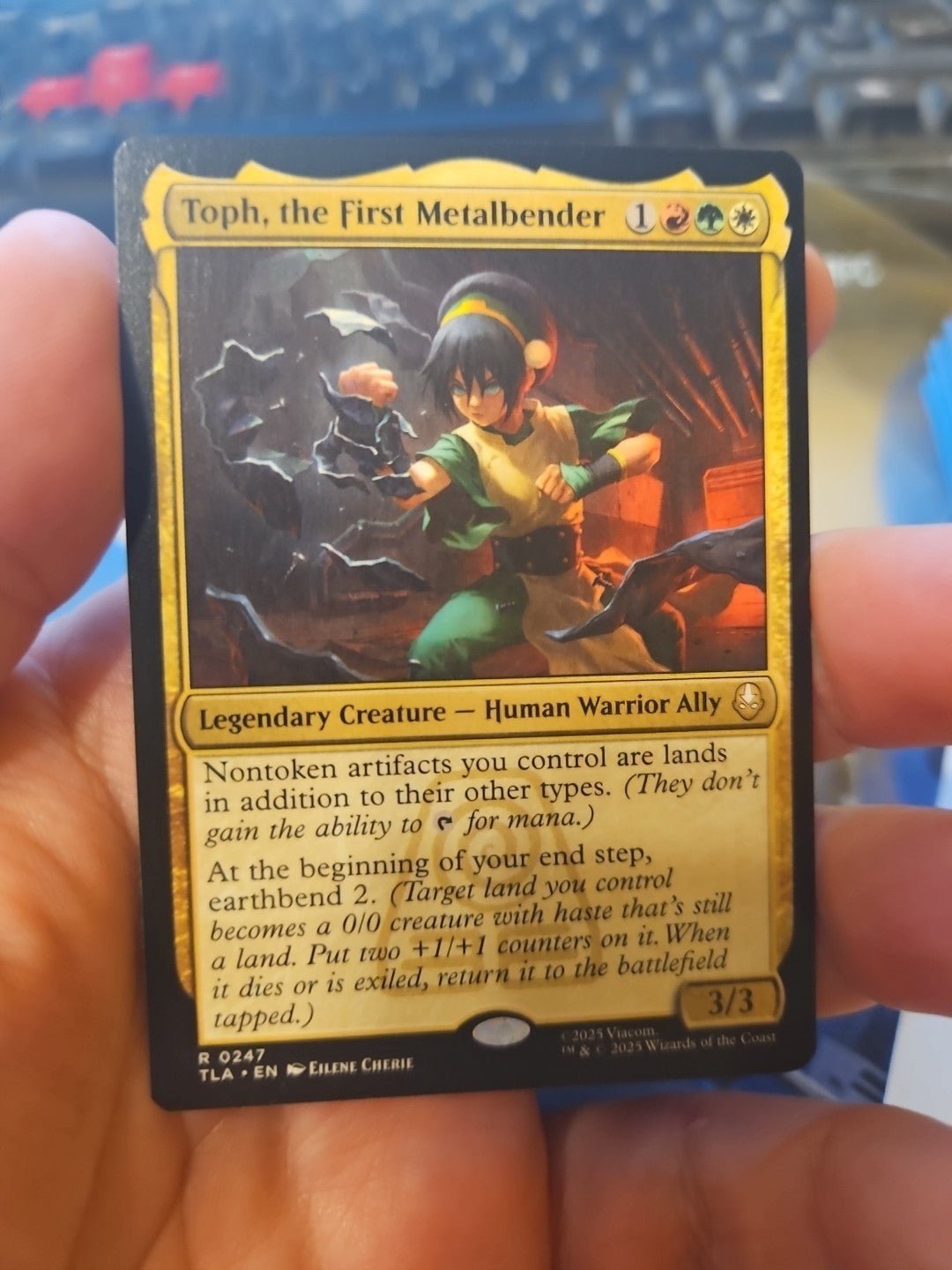 MTG - Avatar: The Last Airbender - Toph, the First Metalbender - NM - NF - Anime Card Craze