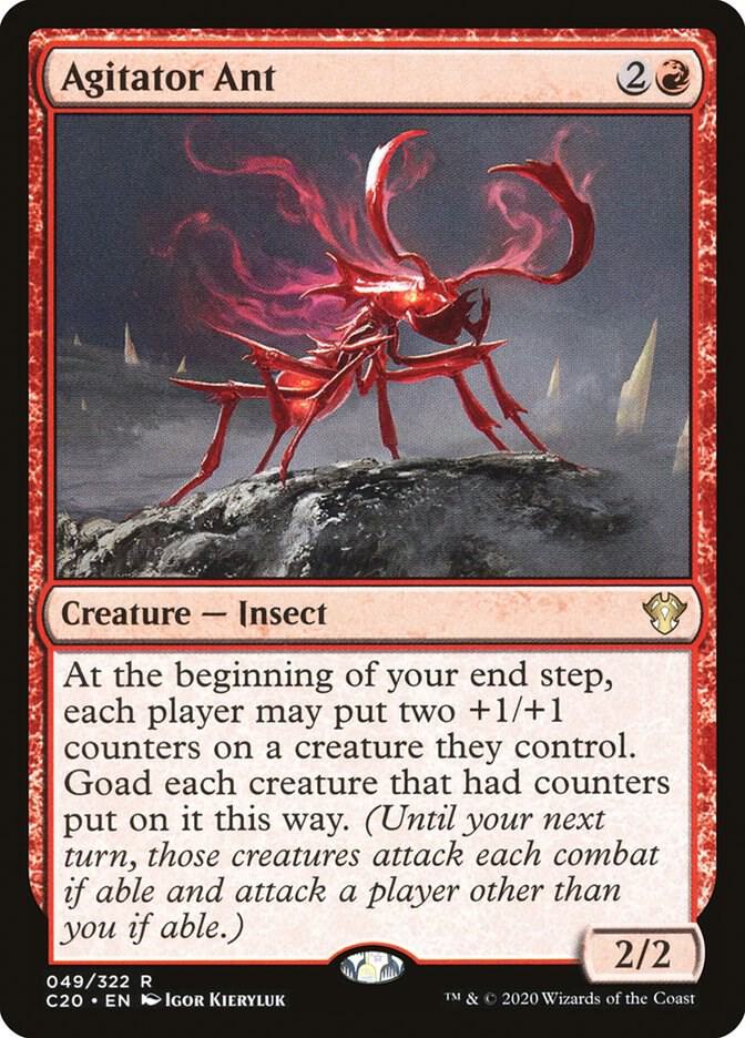MTG - Commander 2020 - Agitator Ant - Anime Card Craze
