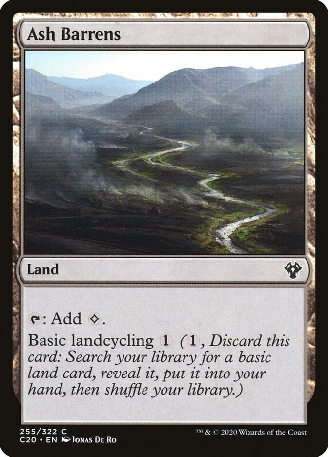 MTG - Commander 2020 - Ash Barrens - Anime Card Craze