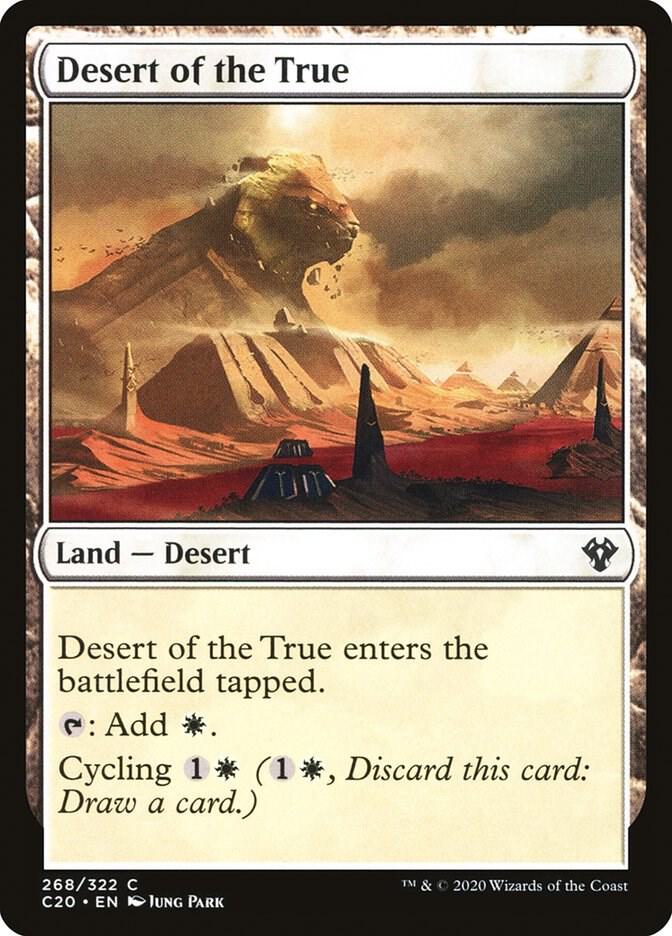 MTG - Commander 2020 - Desert of the True - Anime Card Craze