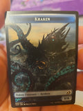 MTG - Commander 2020 - Kraken Elemental (010) Double - Sided Token - Anime Card Craze