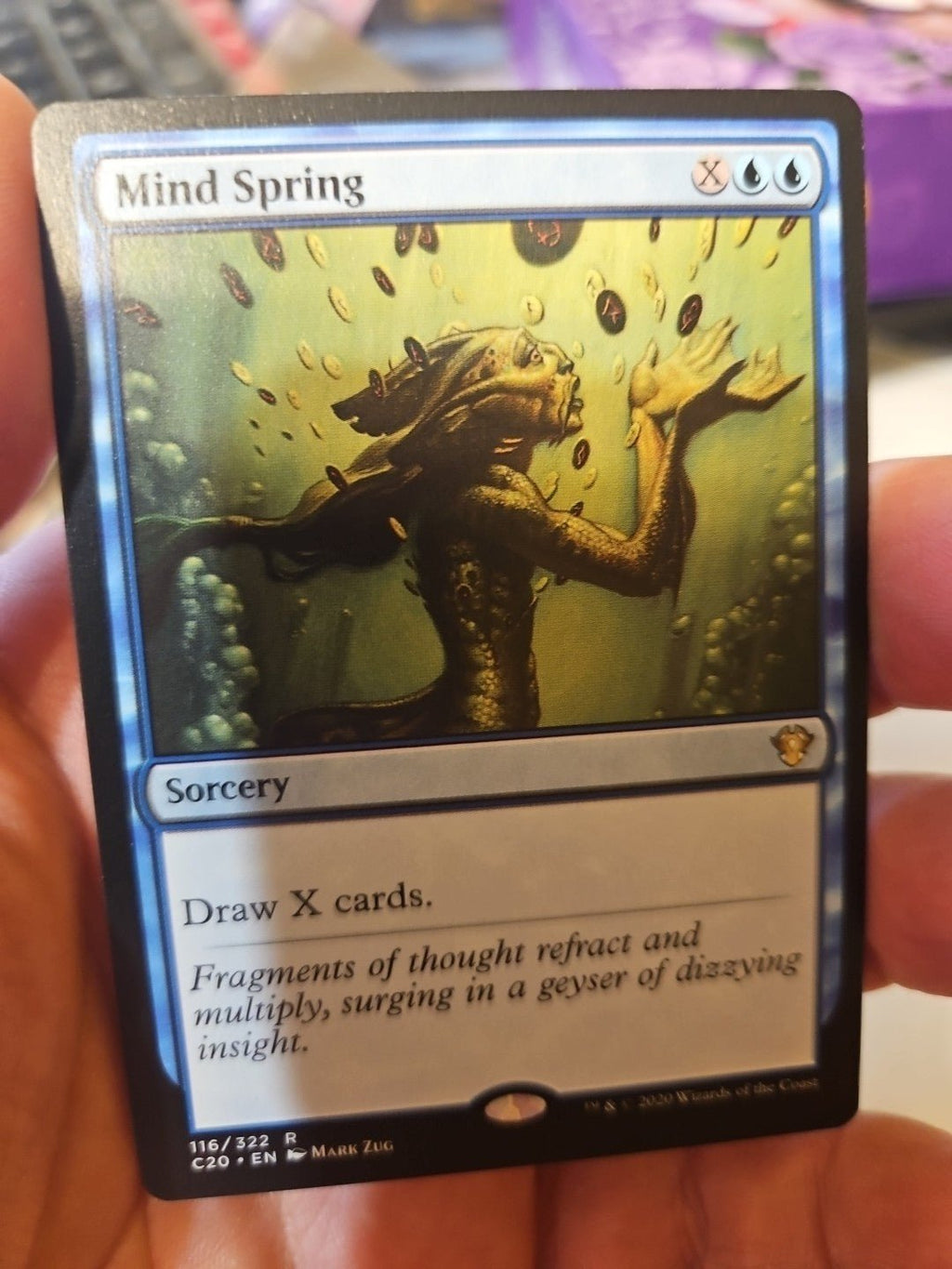 MTG - Commander 2020 - Mind Spring - Anime Card Craze